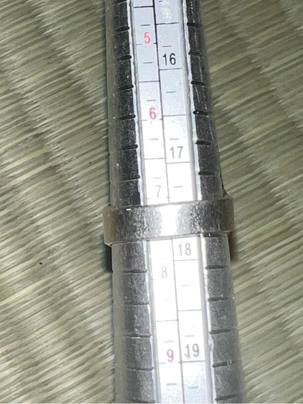 Abstract sterling silver shield ring - Picture 11 of 11